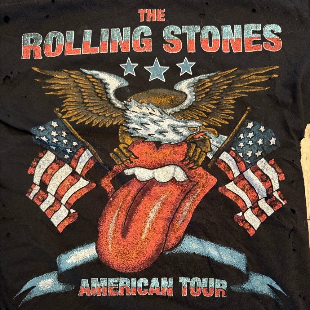Rolling Stones distressed-look tour tee​